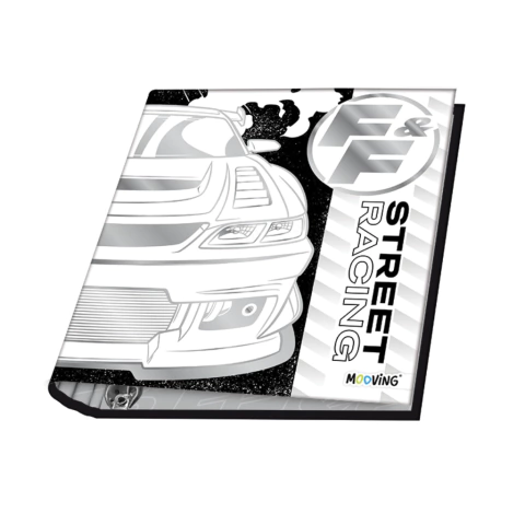 CARPETA MOOVING ESCOLAR RAPIDO Y FURIOSO