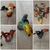 Pajarito cerámica - Mandala Artesanias