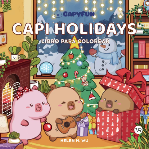 CAPI HOLIDAYS - LIBRO PARA COLOREAR