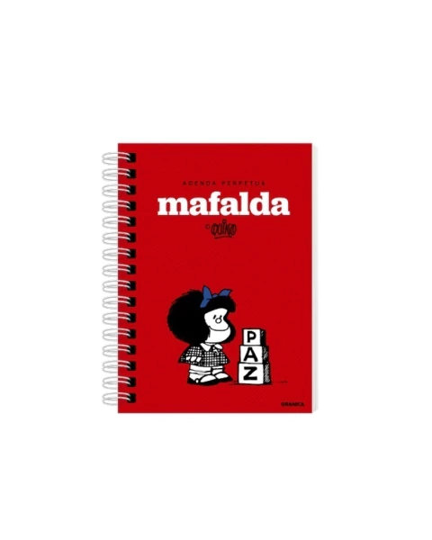 AGENDA PERPETUA MAFALDA (ROJA)