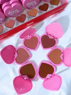 Blush compacto Dopamine Shy Cheeks - Ruby Rose