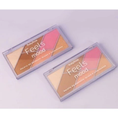 Paleta de Bronzer - Blush e Iluminadores Feels Mood RubyRose - comprar online