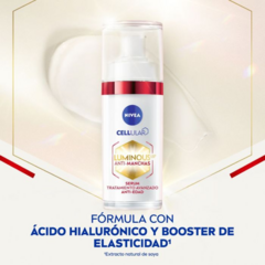 Serum Tratamiento Avanzado Anti-edad Luminous Anti-manchas Cellular - Nivea en internet