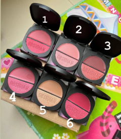 Blush DUO Polvo-crema - Ruby Rose Obsidian - Zafira Cosmetics
