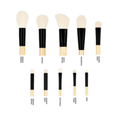Set de 10 brochas en estuche de tubo - Coastal Scents - comprar online