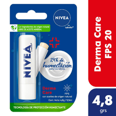 Balsamo Nivea Labello Derma Care - Nivea