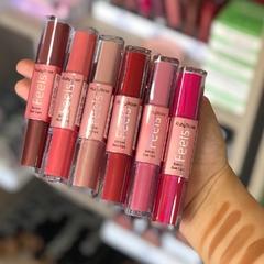 Labial DUO Metalico + matte - Ruby Rose