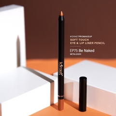 Delineadores a prueba de agua Soft touch lip and eye liners - Idraet - comprar online