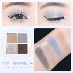 Mini paleta Sun 4 Color Eyeshadow - Novo - Tono: 02 - comprar online