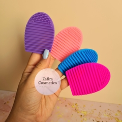 Limpiador de brochas de silicona