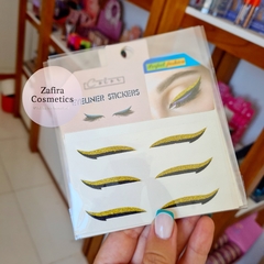 Delineado adhesivo con glitter - comprar online