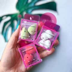 Pack de 2 mini esponjas