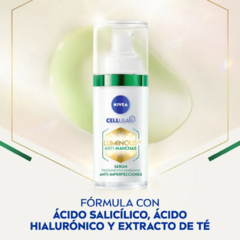 Serum Tratamiento Avanzado Anti-imperfeccciones Luminous Anti-manchas Cellular - Nivea en internet