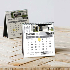 Calendario Almanaque Carpa Anillado Local / Comercios