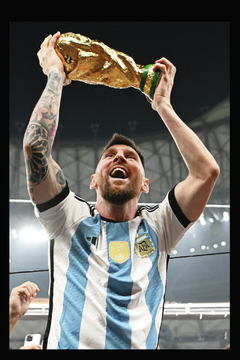 CUADROS SELECCION - CAMPEON DEL MUNDO 2022 - 60 x 40 cm