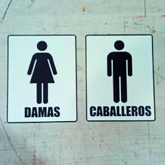 CARTELES SEÑALETICA GENERAL