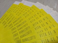 Pulseras Tyvek - Eventos - Fiestas - comprar online