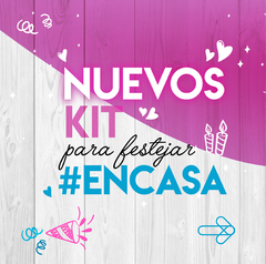 Kit Feliz Cumple En Casa Diseño Personalizado A Elección