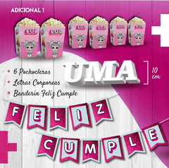 Kit Feliz Cumple En Casa Diseño Personalizado A Elección - tienda online