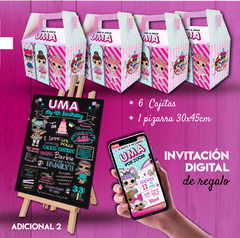 Imagen de Kit Feliz Cumple En Casa Diseño Personalizado A Elección