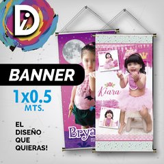 Banner Colgante 1x0.50 Gigantografias Lona Impresa Eventos