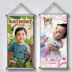 Banner Colgante 1x0.50 Gigantografias Lona Impresa Eventos - tienda online
