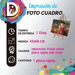 Mural De Firmas - Fotocuadro - 45x60 Cm - comprar online