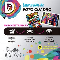 Mural De Firmas - Fotocuadro - 45x60 Cm en internet