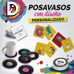 Imagen de Posavasos Personalizados De Pvc 3mm C/tus Logos Y Frases