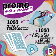 PROMO FOLLETOS + STICKER