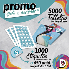PROMO FOLLETOS + STICKER
