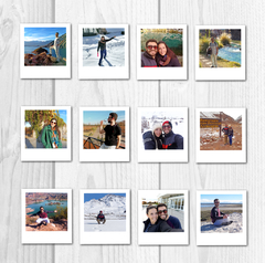 FOTOS TIPO POLAROID x 12 Unidades Estandar