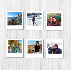 FOTOS TIPO POLAROID x 6 Unidades Grandes