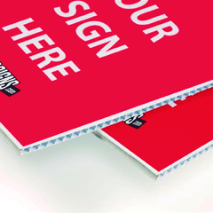 Carteles Señalética Corrugado Plástico - 65X100 CM - 3 UNIDADES - tienda online