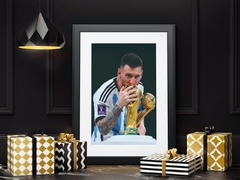 Imagen de CUADROS SELECCION - CAMPEON DEL MUNDO 2022 - 60 x 40 cm