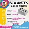 VOLANTES BLANCO Y NEGRO - 1000 Unid. 11 x 17 - comprar online