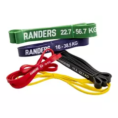 Powerband Super Banda Elástica Verde 45mm 22,6-56,6kg - Randers - comprar online