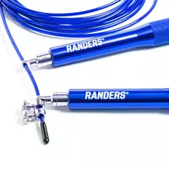 Soga de salto con rulemanes agarre aluminio crossfit - Randers - Azul - comprar online