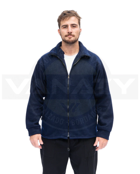 Campera Polar Azul Marino