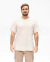 Remera Básica Manga Corta Beige