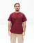 Remera Básica Manga Corta Bordo