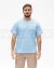 Remera Básica Manga Corta Celeste