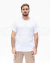 Remera Básica Manga Corta Blanca