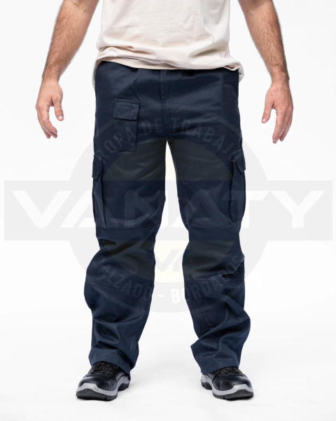Pantalón Cargo Azul Marino Vanaty