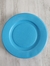 Plato postre celeste x 50 un.