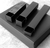 Caja fosforera negra 21x5,5x5,5 tapa ciega