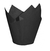 Tulipas de papel negra x 20 unidades