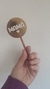Topper Mamá dorado