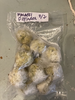 Falafel de brócoli. Gluten free. POR 12 UNIDADES .