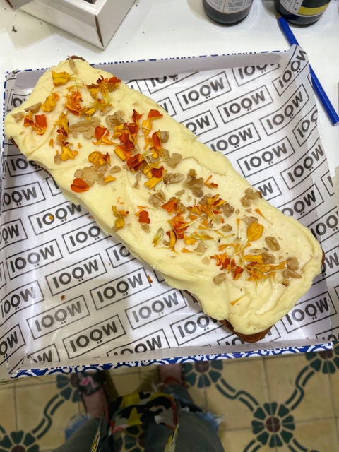 Budín carrot cake